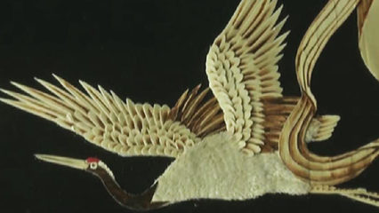 58秒丨秸桿變身藝術(shù)品,麥秸畫非遺傳承人帶您一睹為快